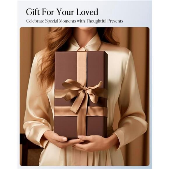 GUKA Watch Box 12 Slot Display Case Glass Lid Leather Organizer Black Velvet - Picture 6 of 7